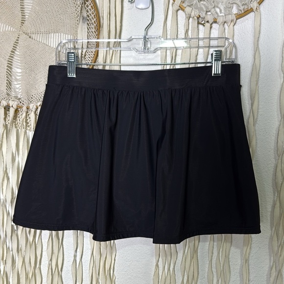 Talbots X Miraclesuit NWOT Black Swim Skirt size 10 - Picture 5 of 11